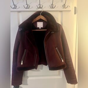 Anthropologie ett:twa Jacket / Extra Small / Maroon